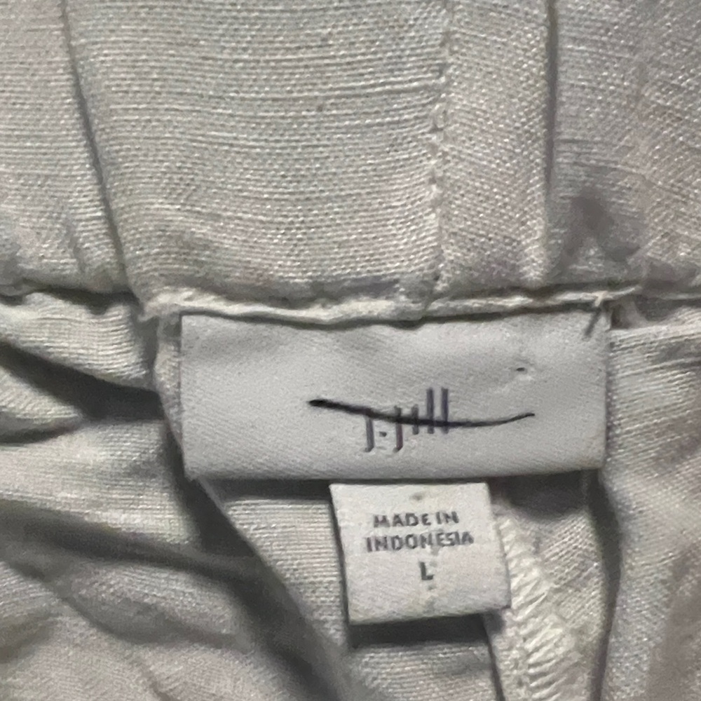 J. Jill CreamWhite Wide Leg Pants